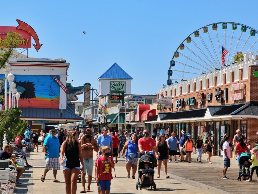 Ocean City boardwalk